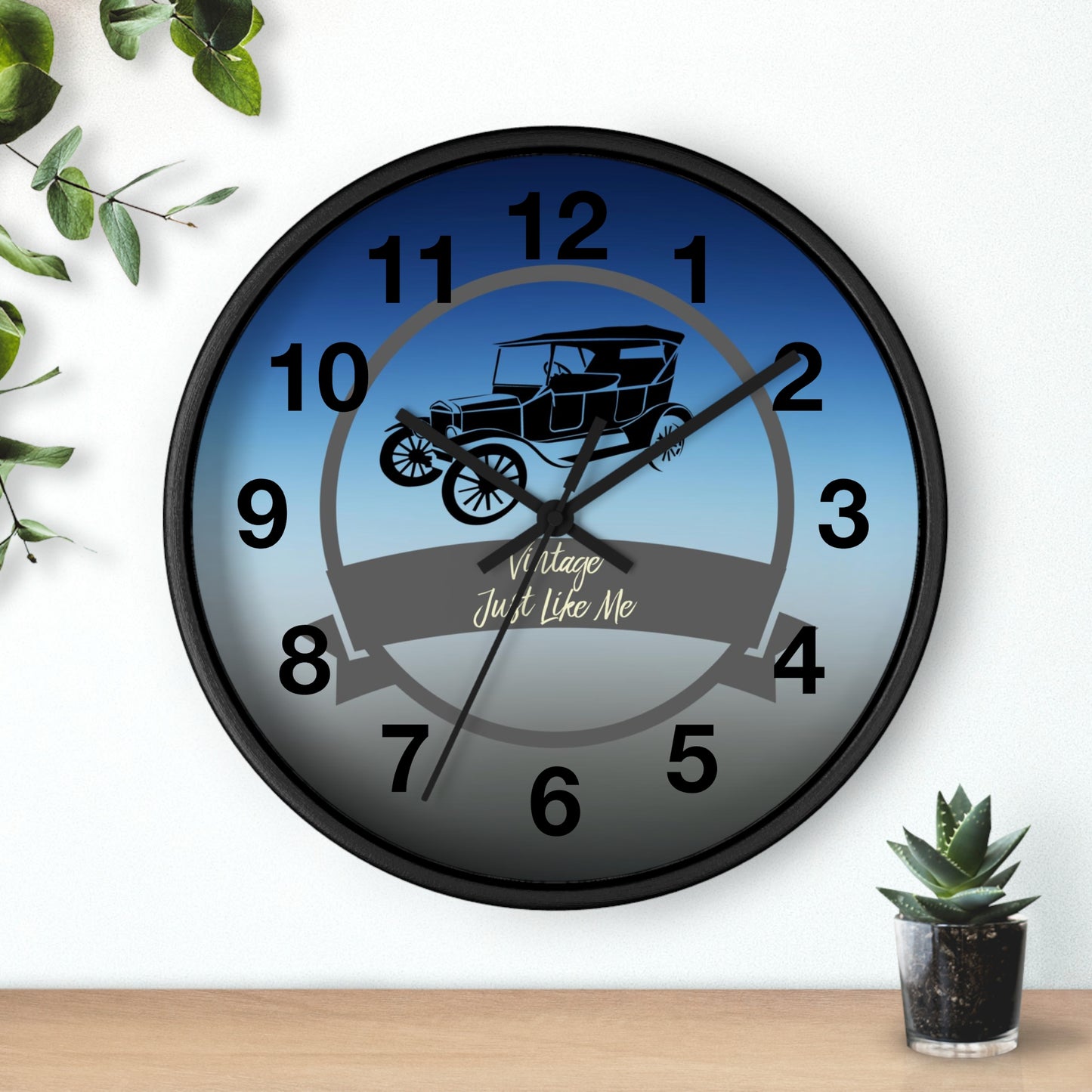 Vintage Just Like Me Wall Clock