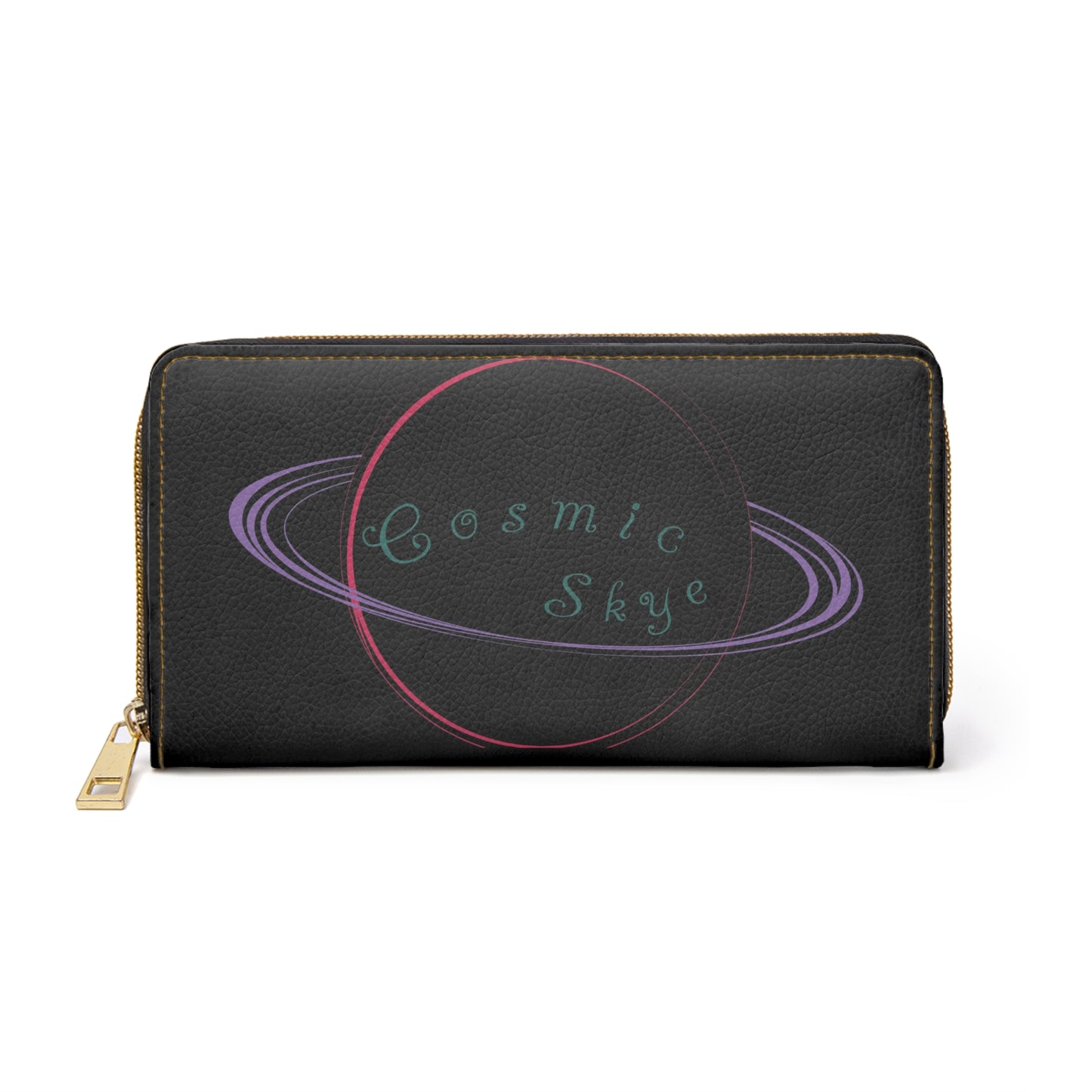 Cosmic Skye LOGO Zipper Wallet