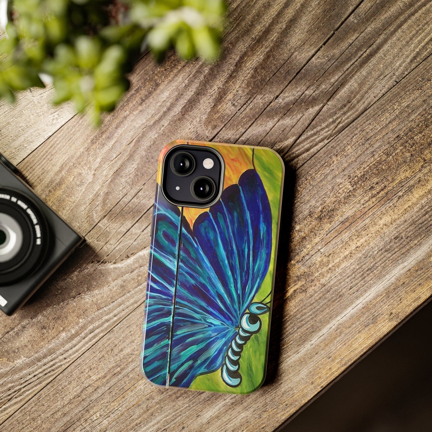 Painted Butterfly Tough Phone Cases