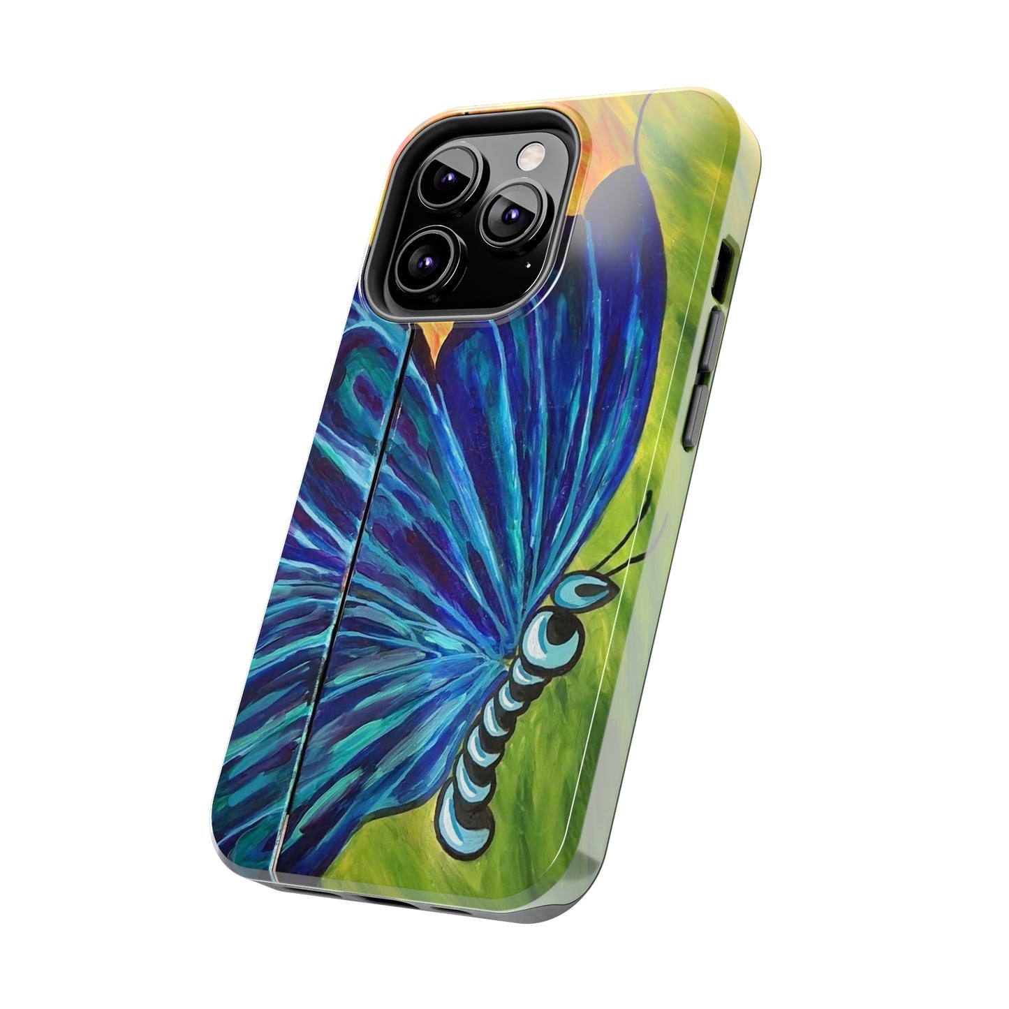 Painted Butterfly Tough Phone Cases