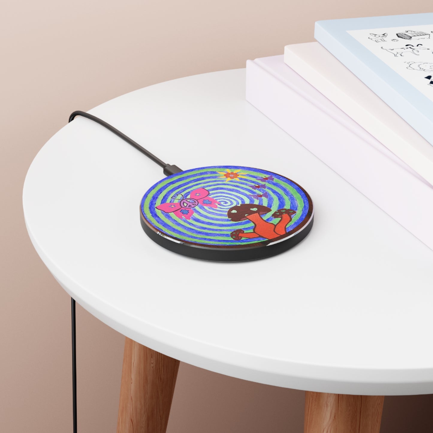 Butterfly Shroom Wireless Charger