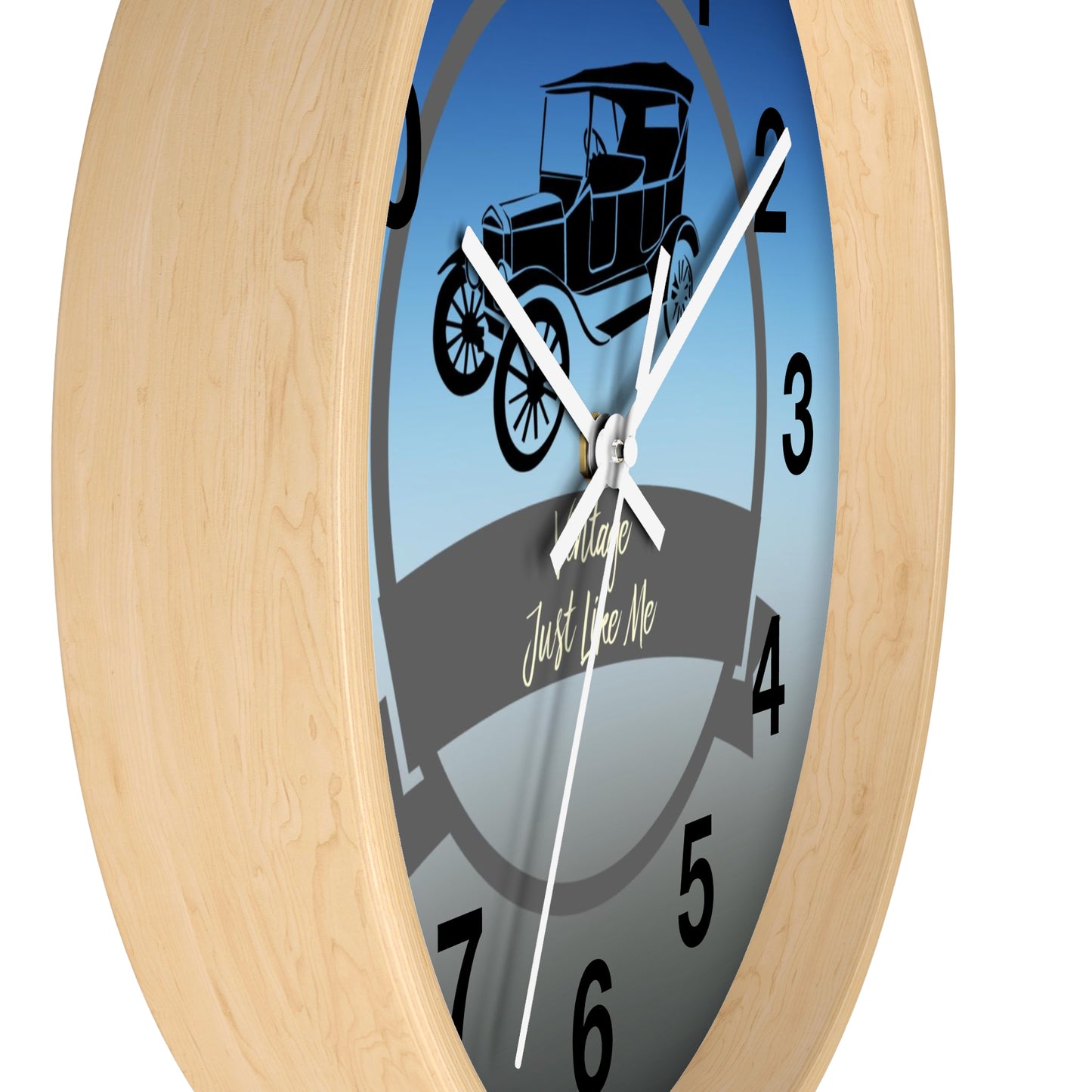 Vintage Just Like Me Wall Clock