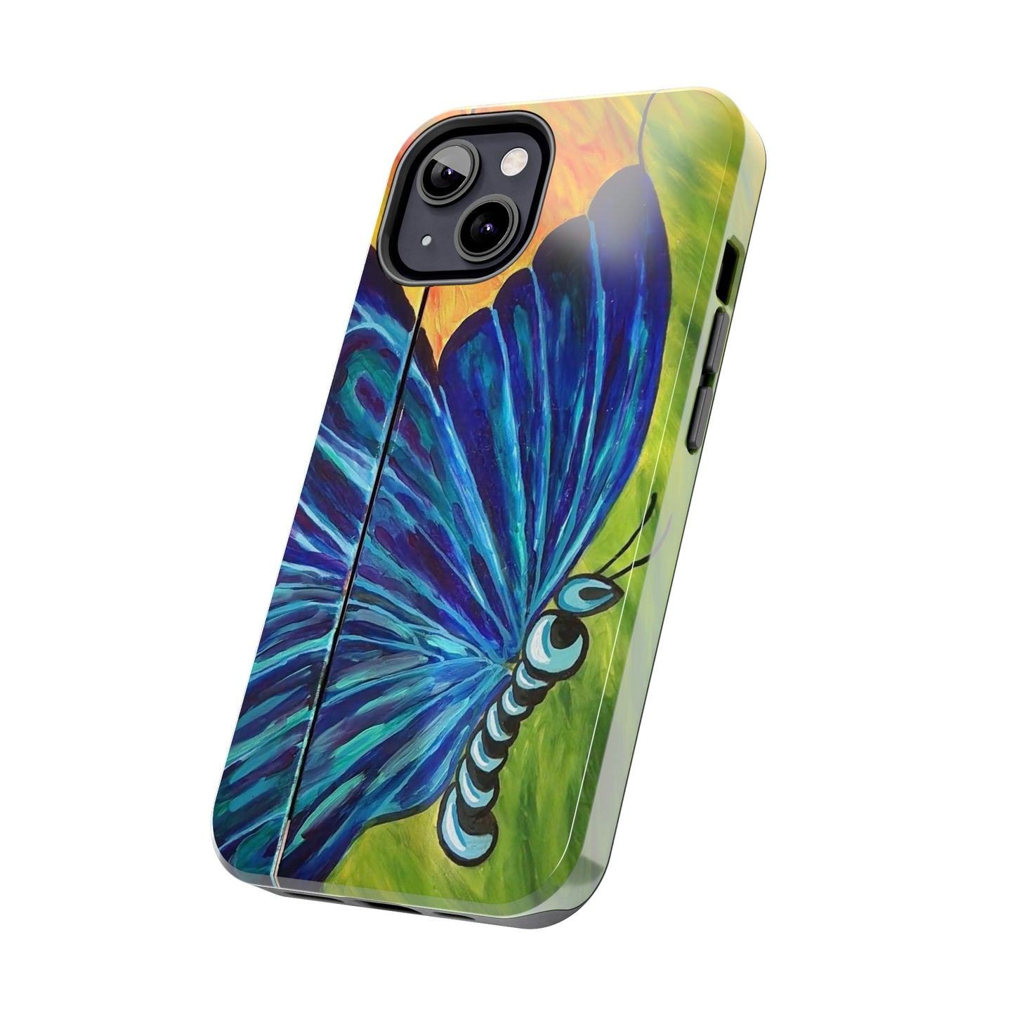 Painted Butterfly Tough Phone Cases