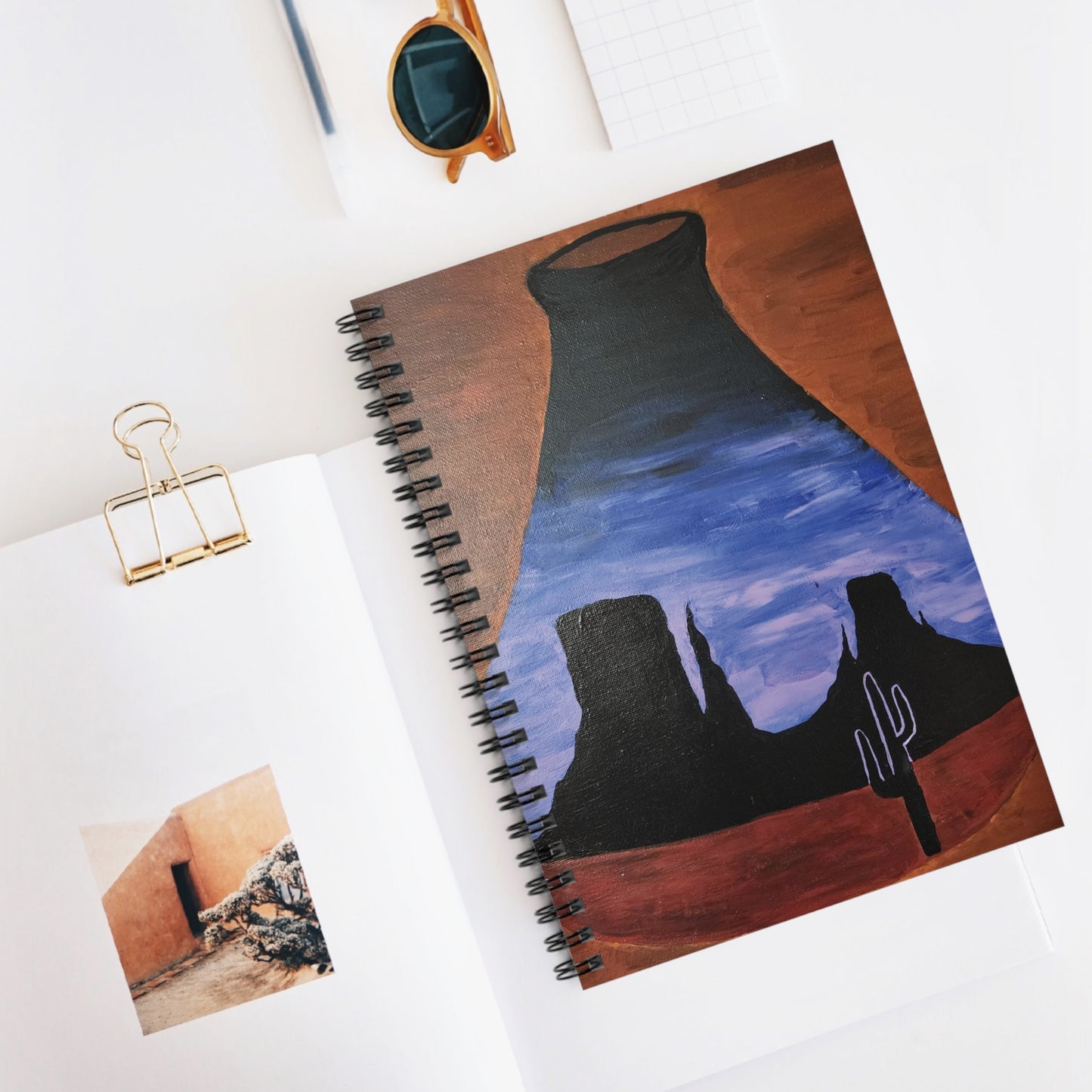 Painted Desert Spiral Notebook