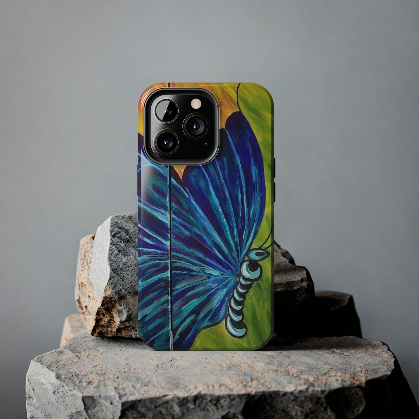 Painted Butterfly Tough Phone Cases