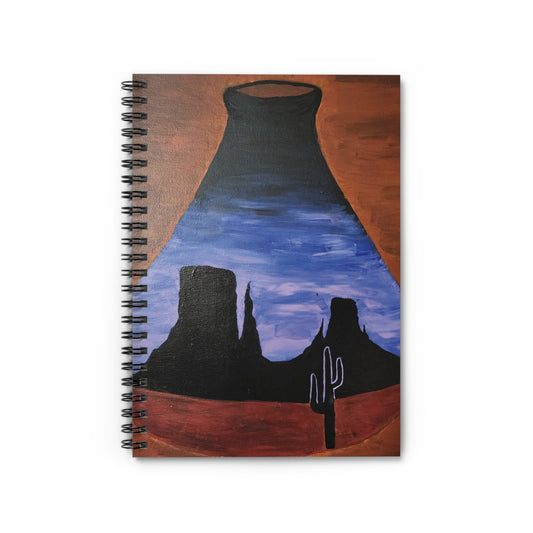 Painted Desert Spiral Notebook