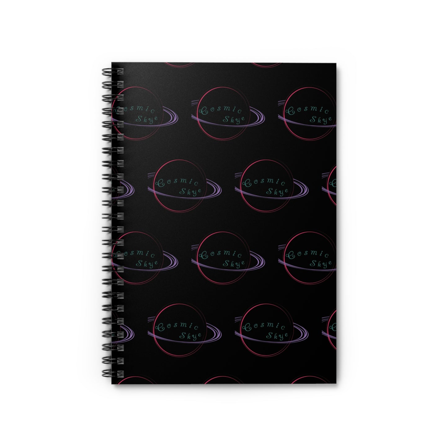 Cosmic Skye LOGO Spiral Notebook - Ruled Line