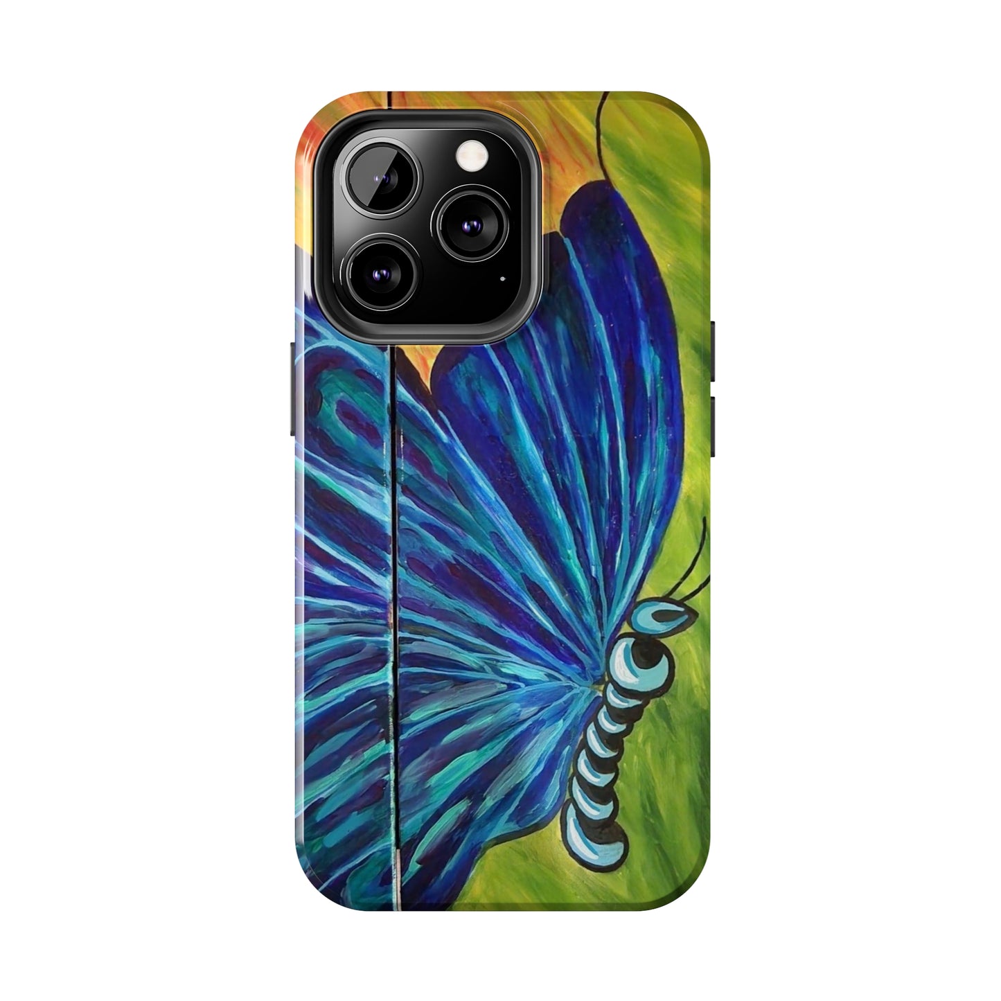 Painted Butterfly Tough Phone Cases