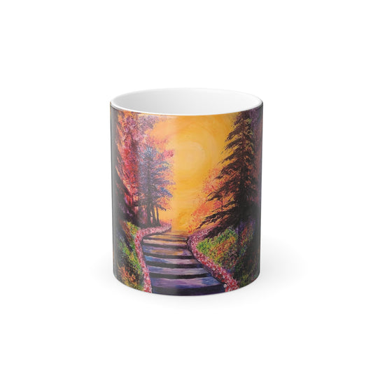 Bright Meadow - Color Morphing Mug, 11oz