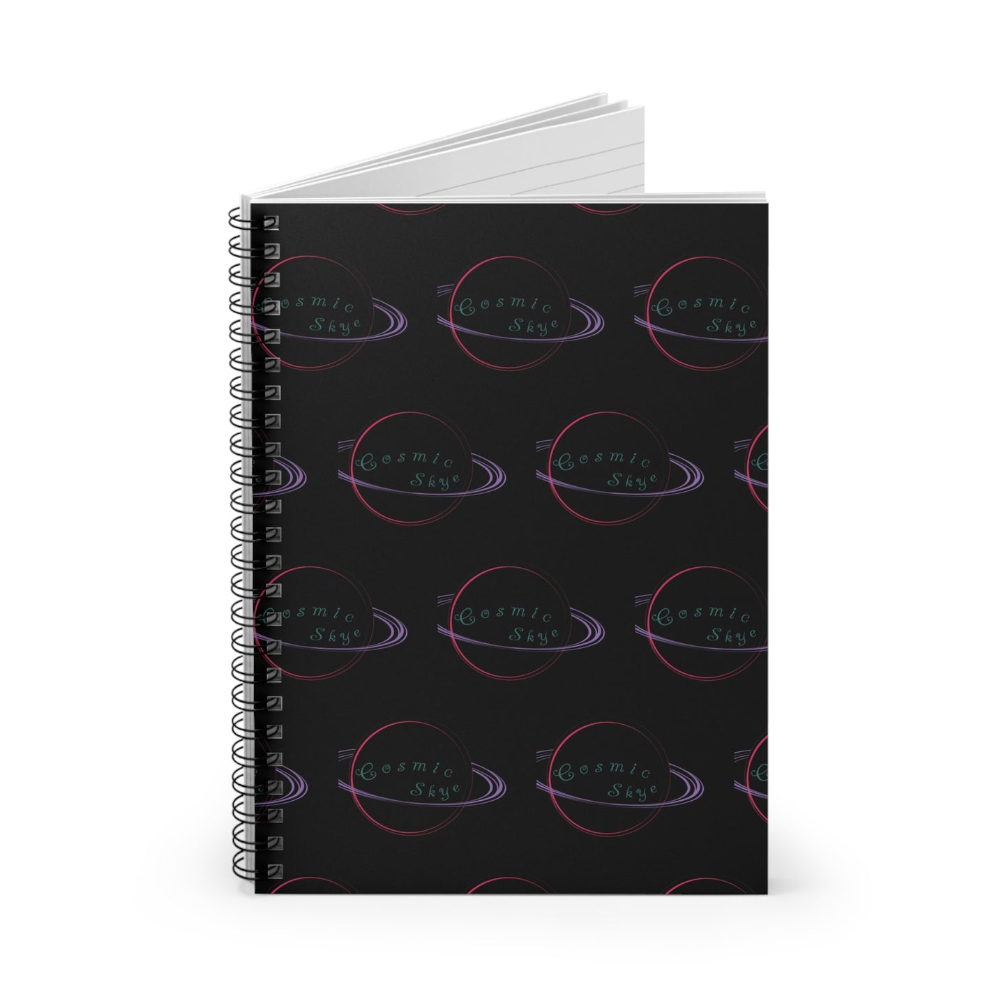 Cosmic Skye LOGO Spiral Notebook - Ruled Line