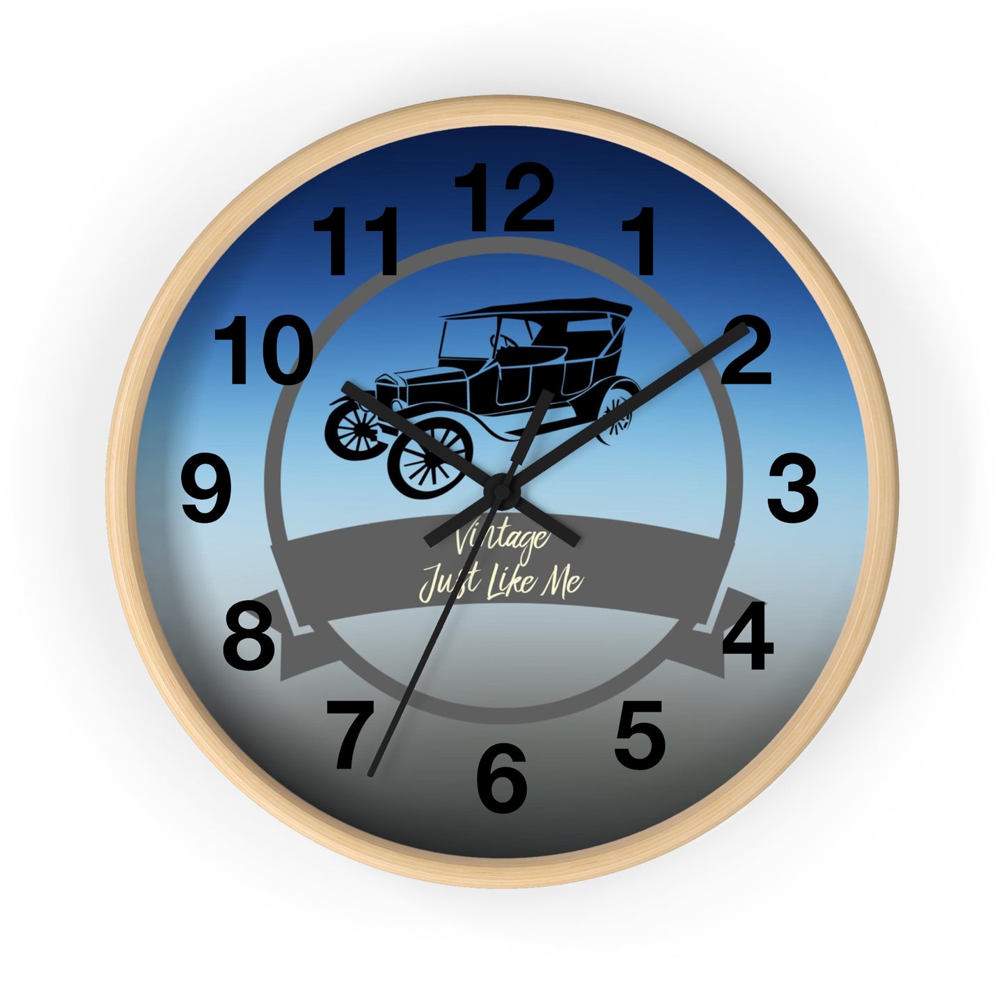 Vintage Just Like Me Wall Clock