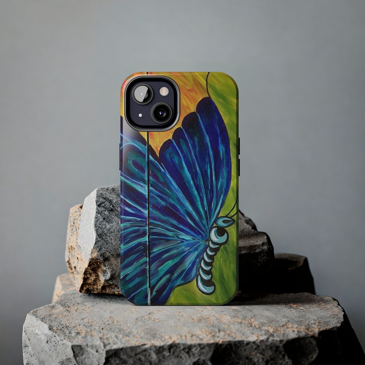 Painted Butterfly Tough Phone Cases