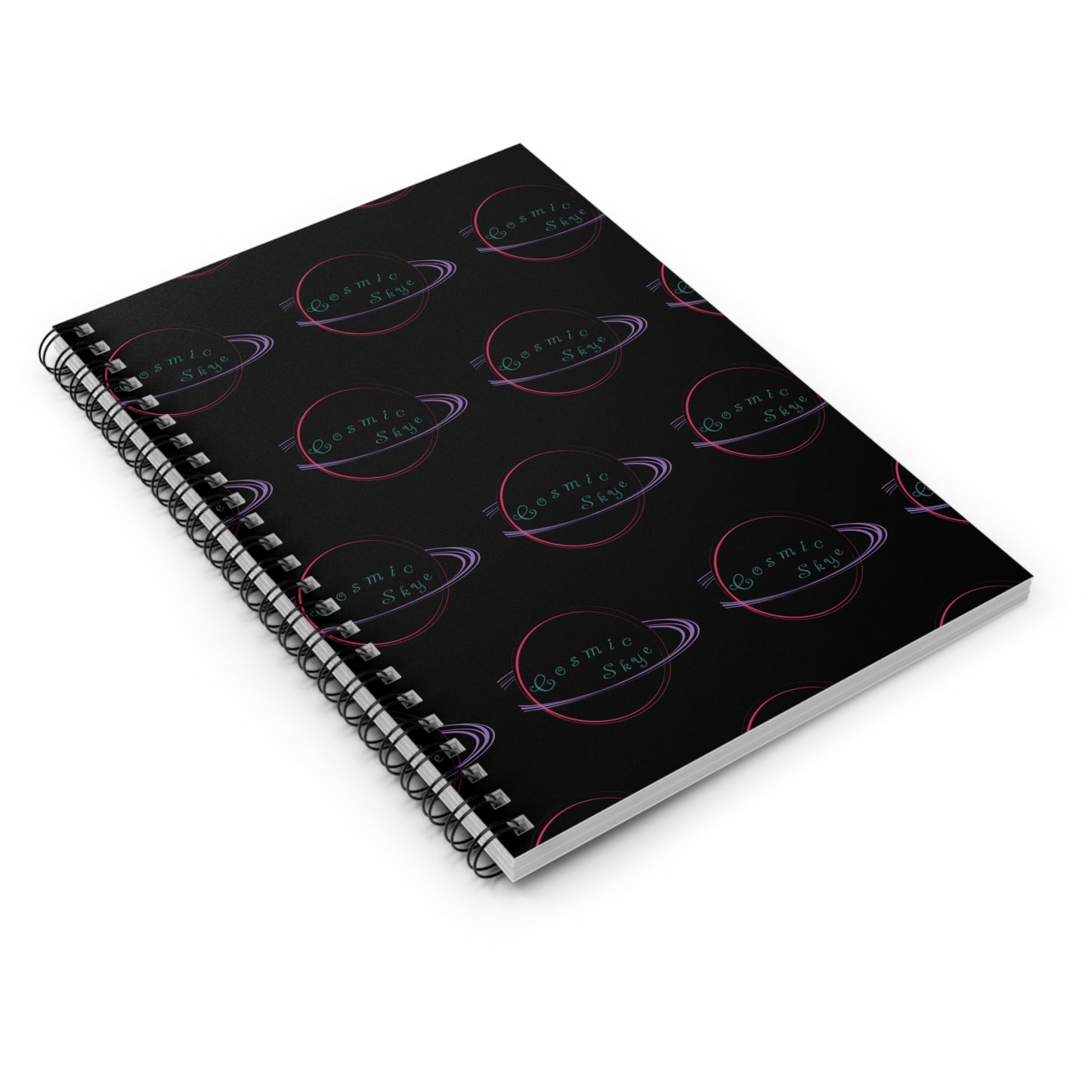 Cosmic Skye LOGO Spiral Notebook - Ruled Line