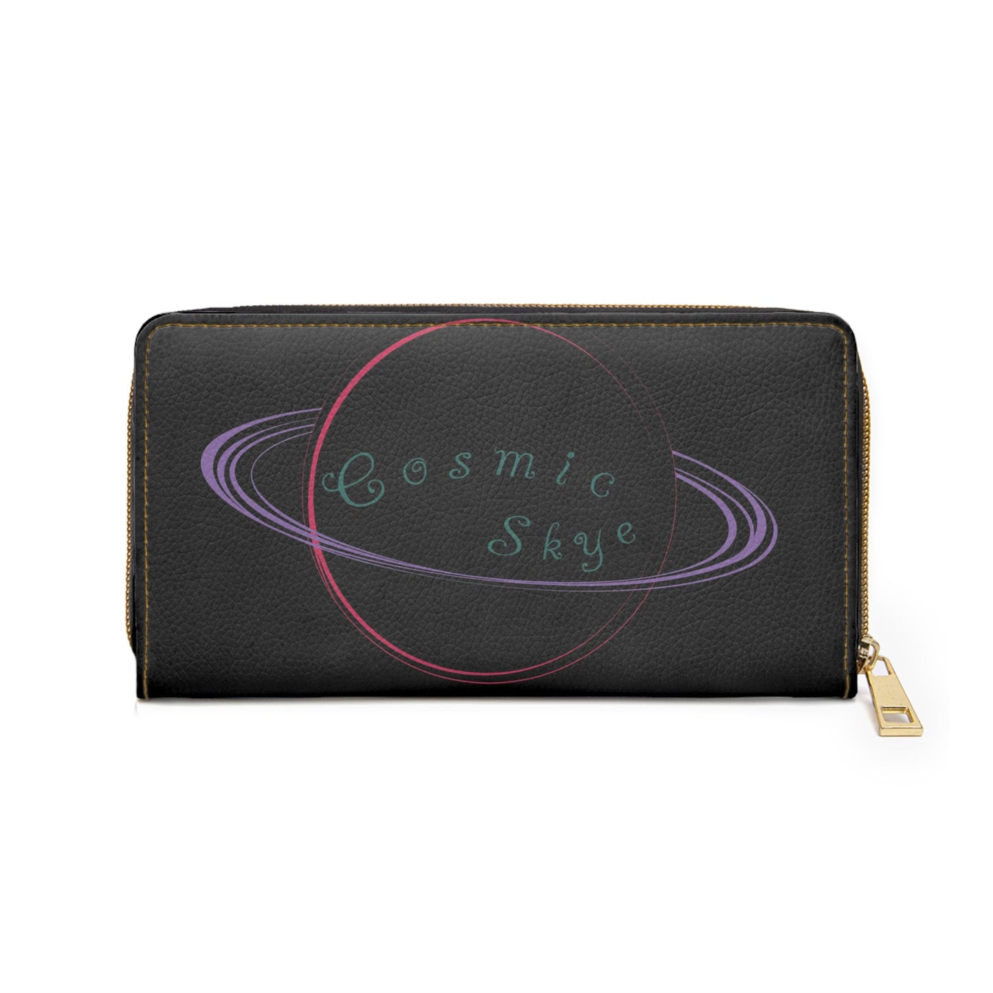 Cosmic Skye LOGO Zipper Wallet