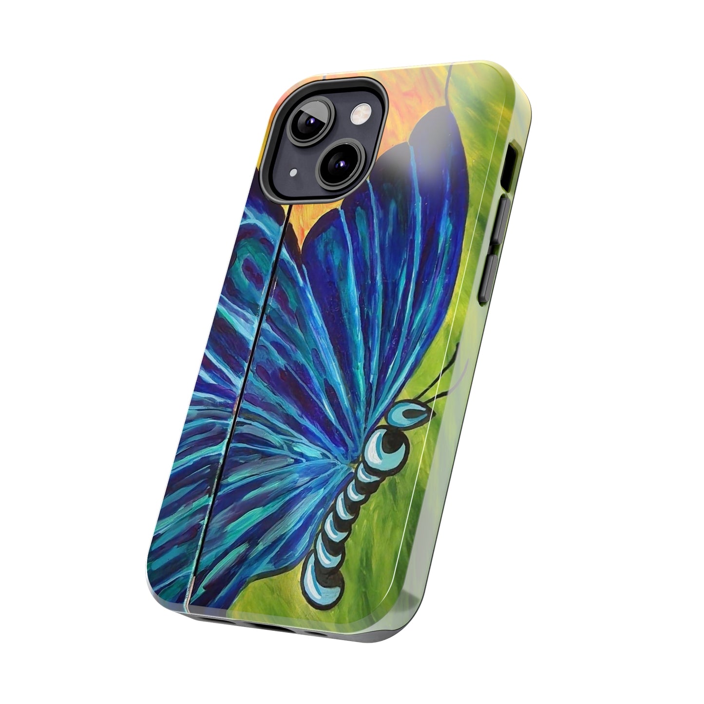 Painted Butterfly Tough Phone Cases