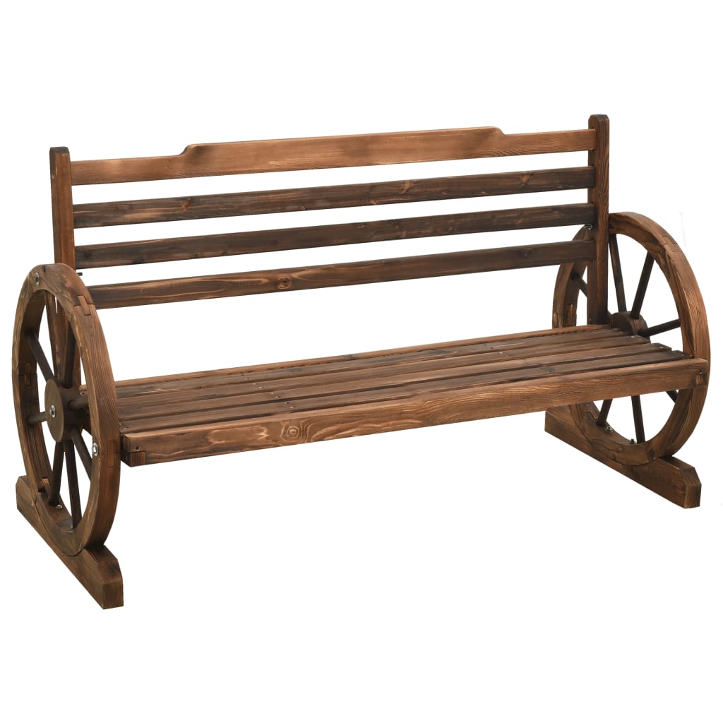 Garden Bench 44.1" Solid Firwood