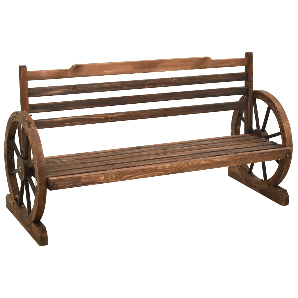 Garden Bench 44.1" Solid Firwood