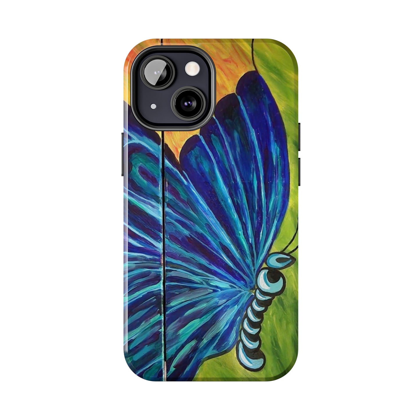 Painted Butterfly Tough Phone Cases