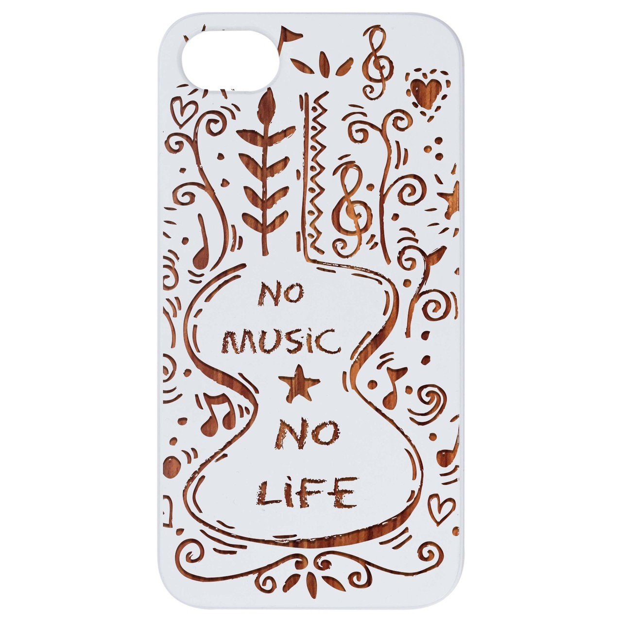 No Music No Life - Engraved