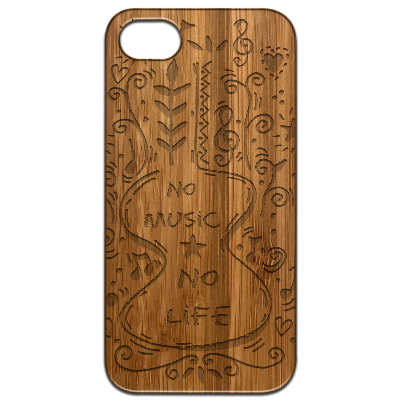 No Music No Life - Engraved