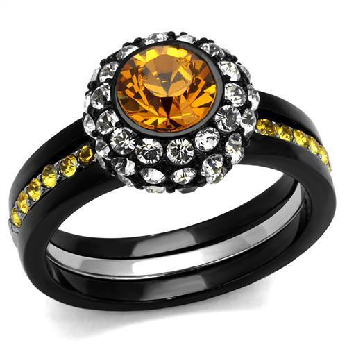 Women SS Crystal Ring