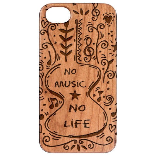 No Music No Life - Engraved