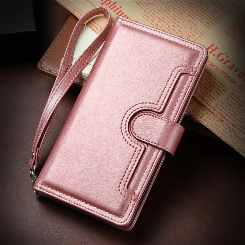 Premium Vegan Leather Wallet Case for iPhone