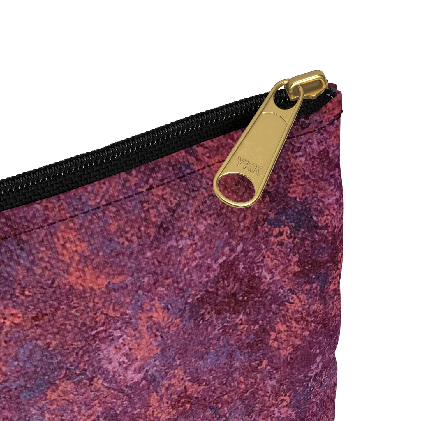 Purple Tree Painting Accessory Pouch