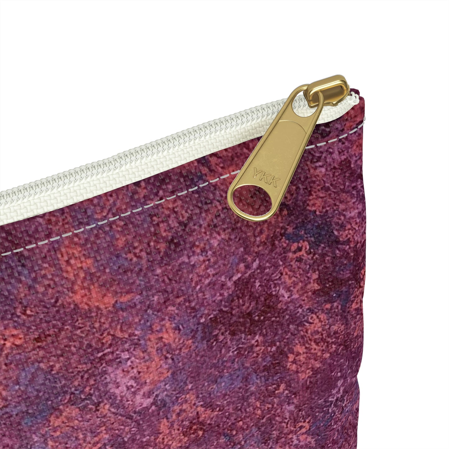 Purple Tree Painting Accessory Pouch