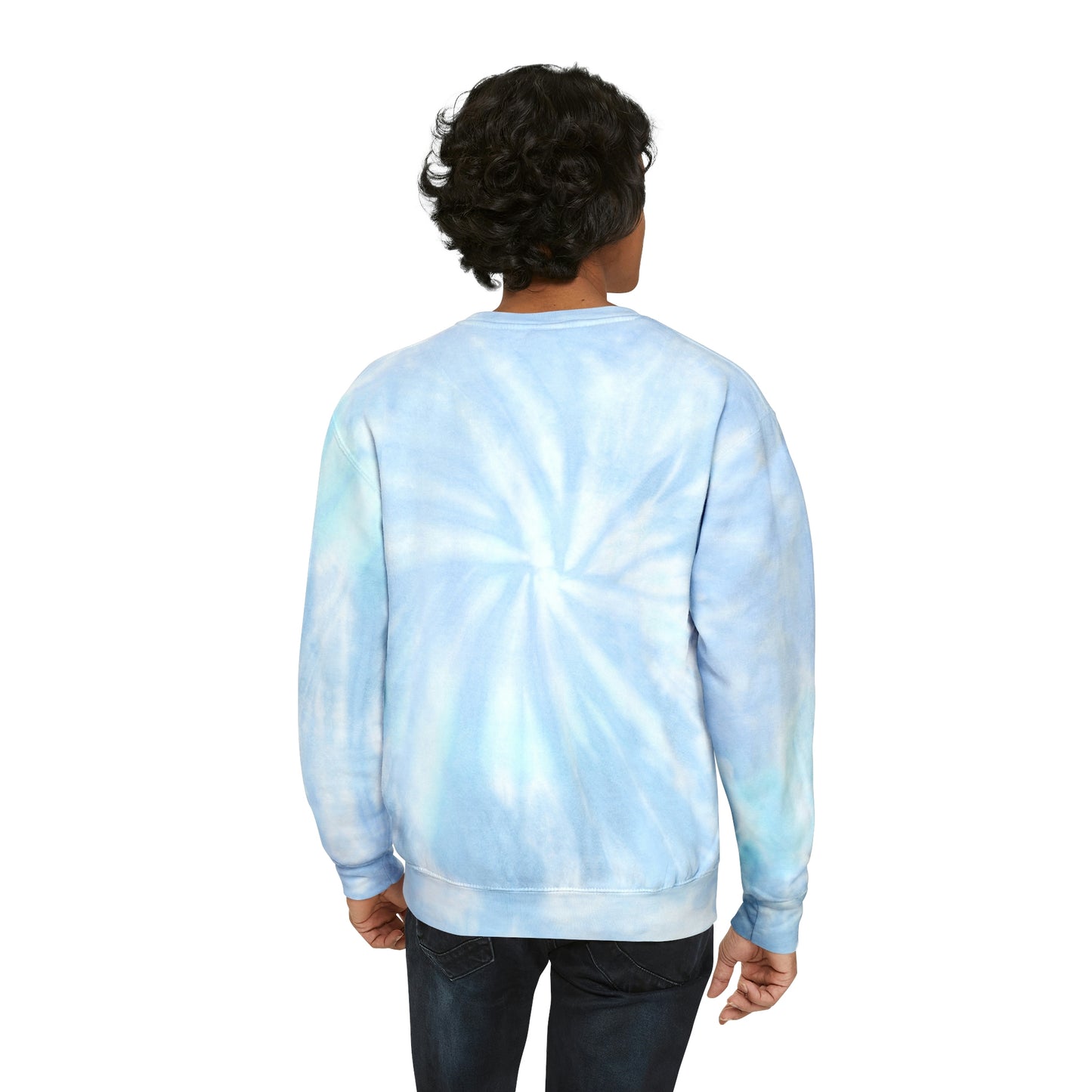 Butterfly Painting Tie-Dye Sweatshirt