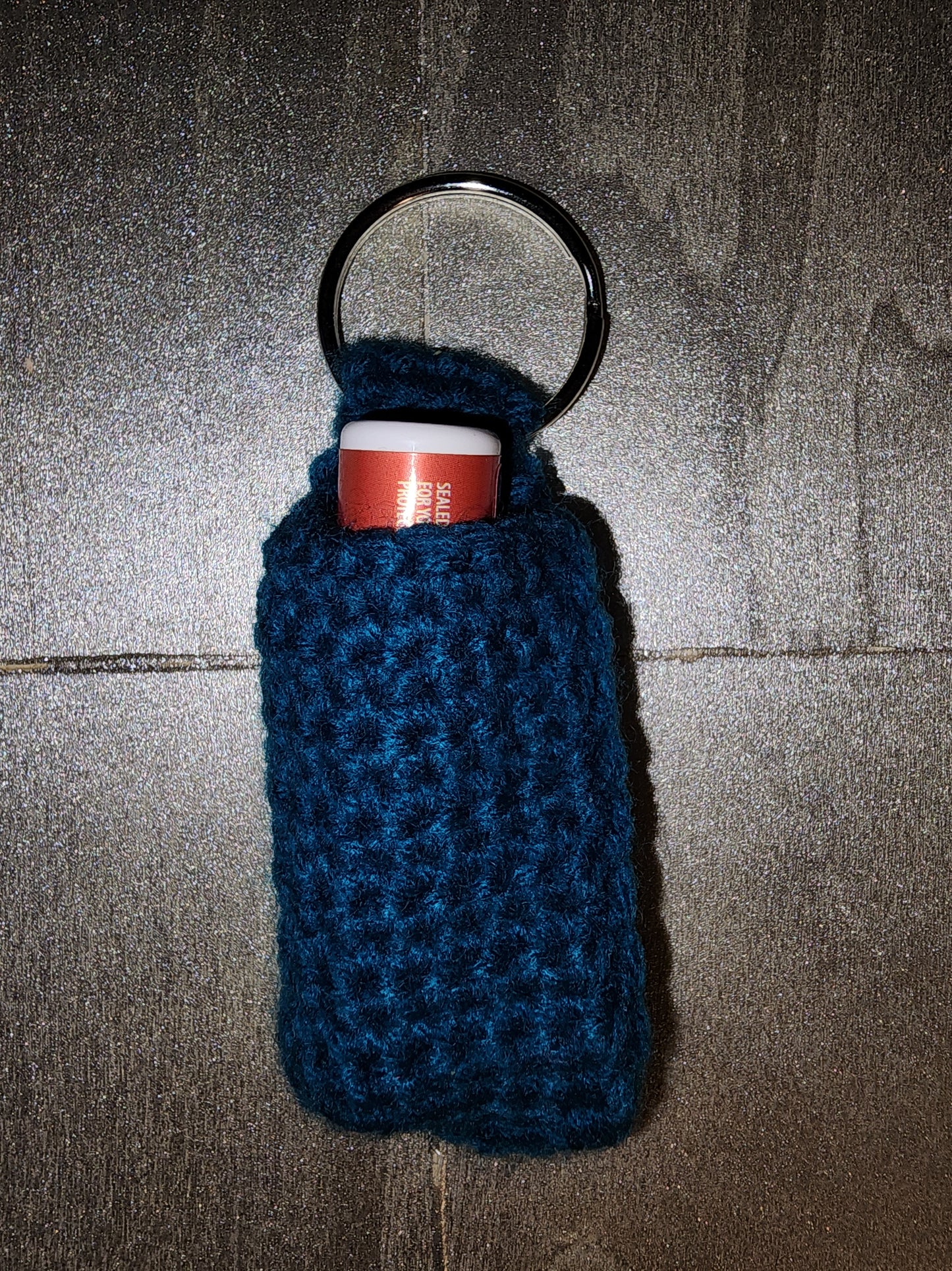 Chapstick Holder Keychain