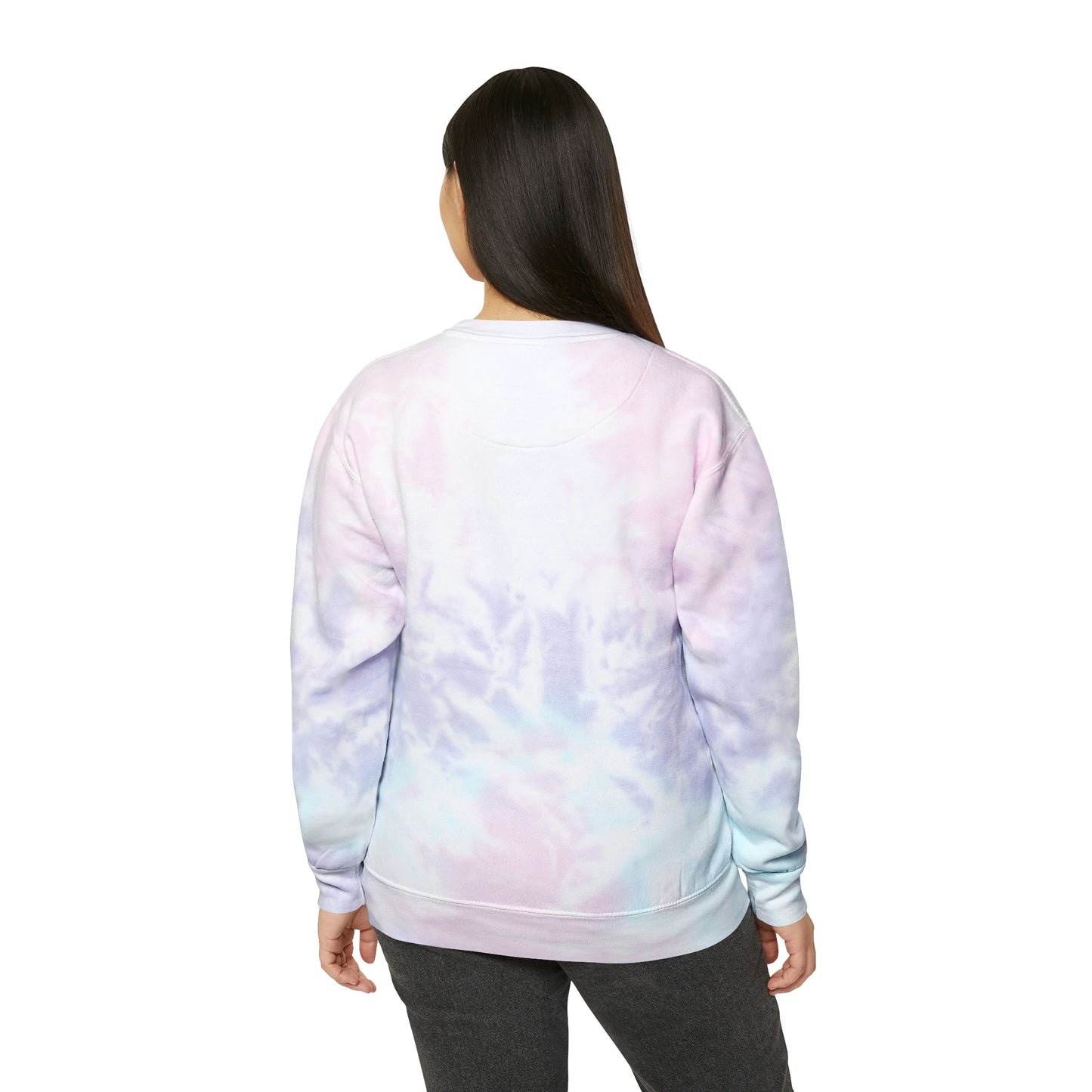 Butterfly Painting Tie-Dye Sweatshirt