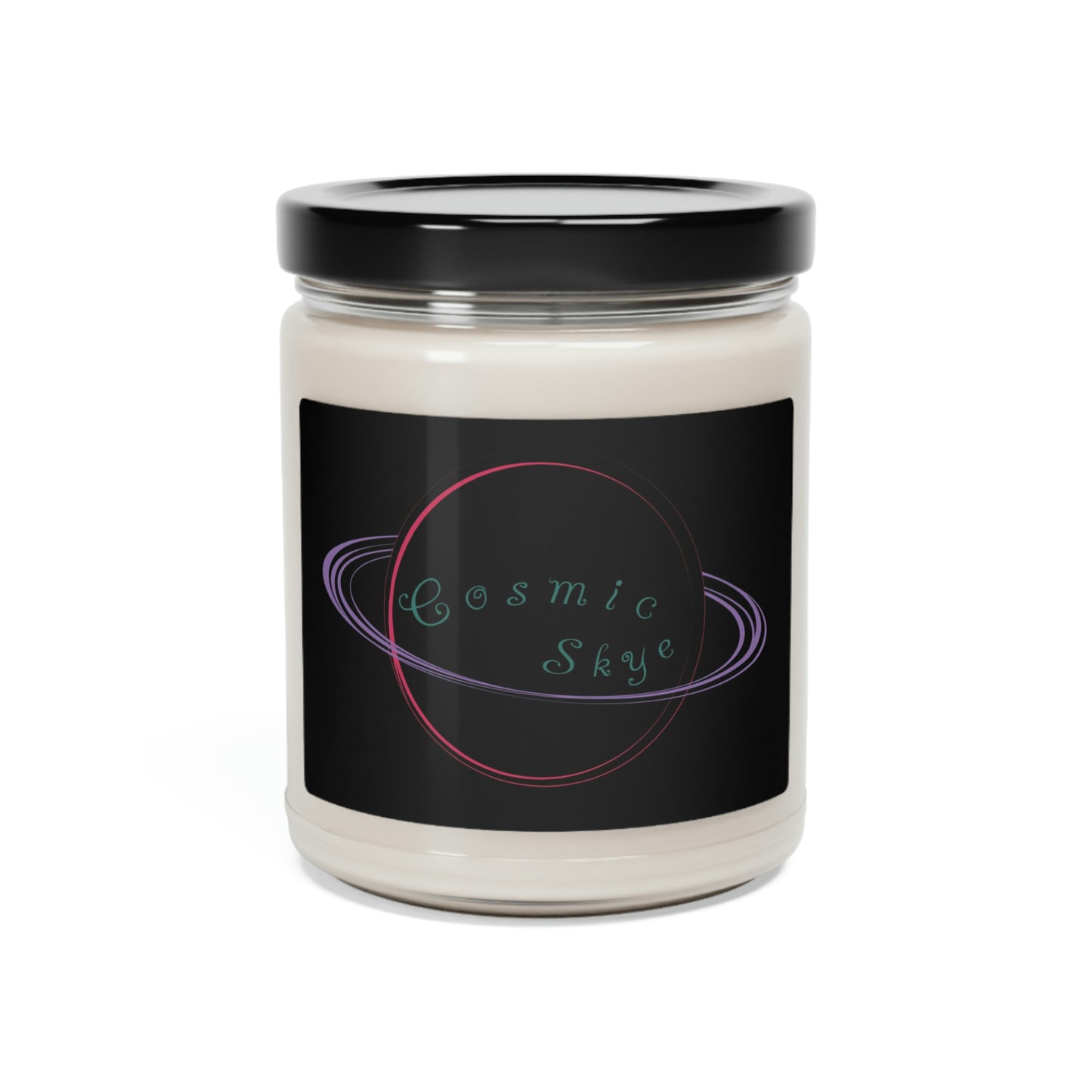 White Sage & Lavender Cosmic Skye LOGO Scented Soy Candle, 9oz