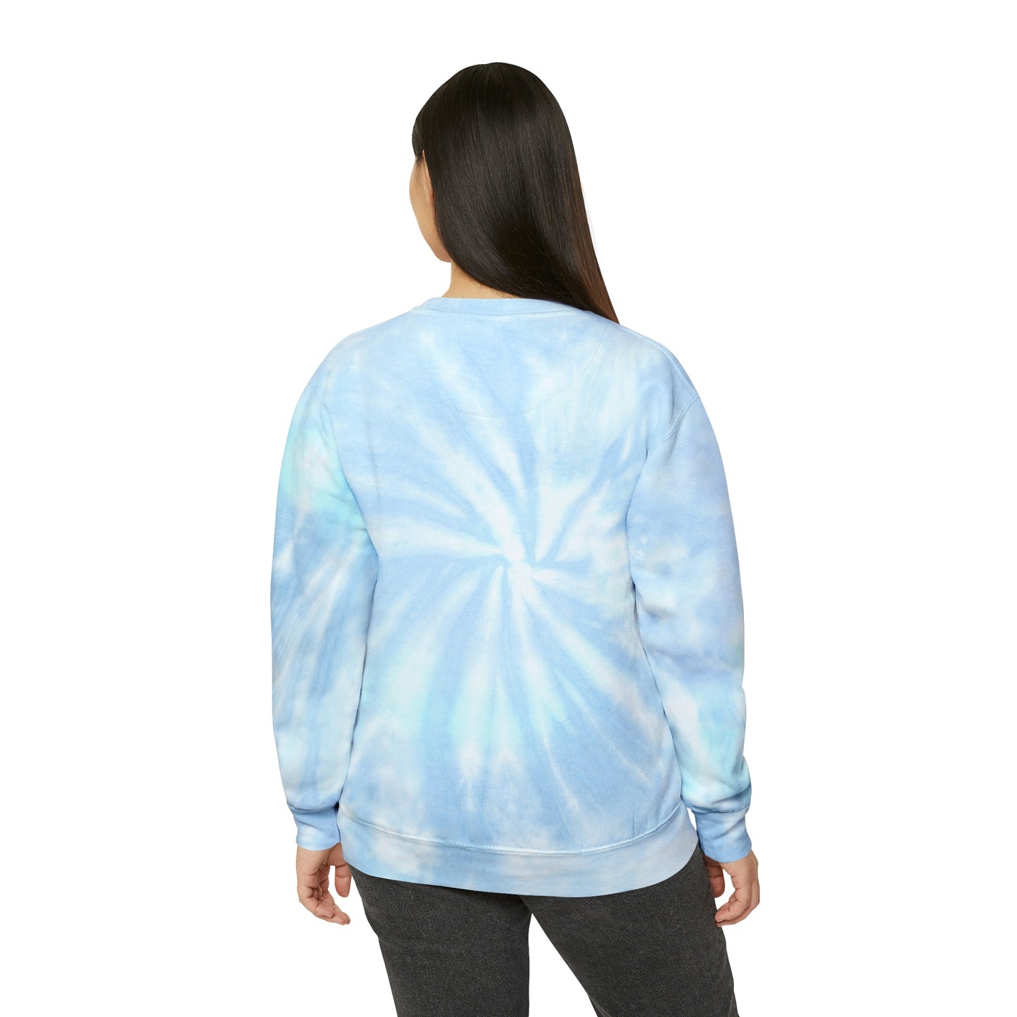 Butterfly Painting Tie-Dye Sweatshirt