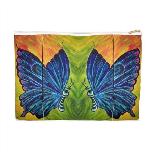 Butterfly Painting Accessory Pouch